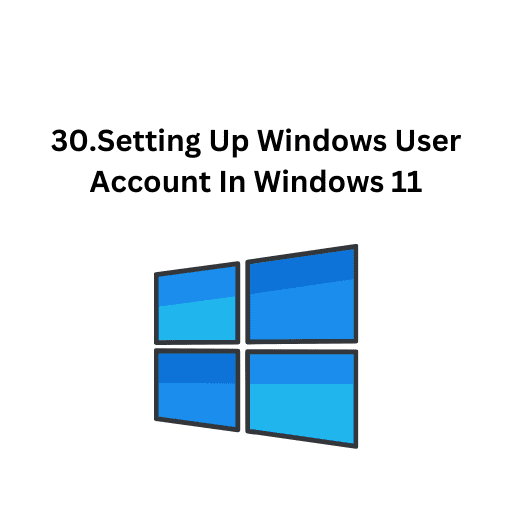 30.Setting Up Windows User Account In Windows 11